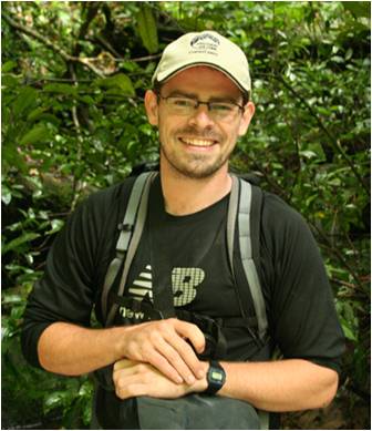 O pesquisador Luke Parry (foto Arquivo Pessoal)