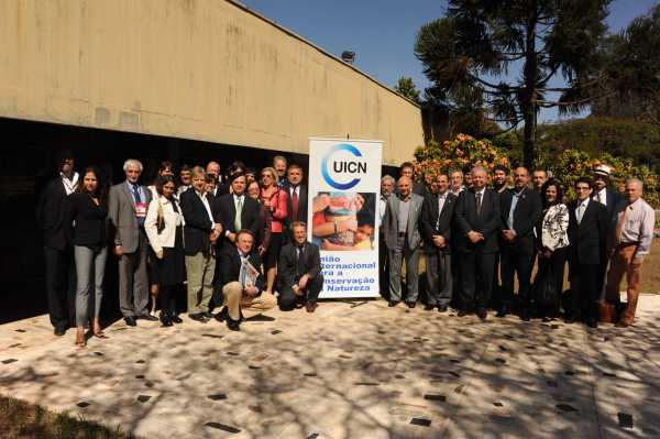Foto tirada no encontro do escritório brasileiro da IUCN. (Russ Mittermeir)