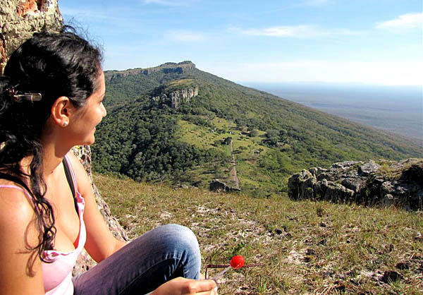 A beleza cênica da região protegida pelos habitantes de Santiago de Chiquitos. (Foto: Giovanny Vera)