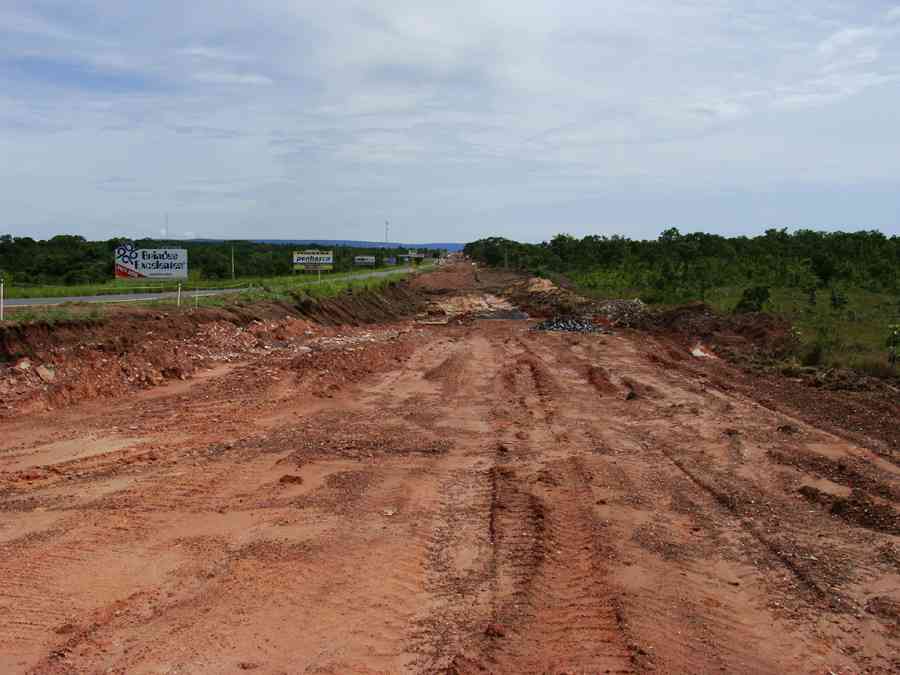 Obras de duplicação da MT-251 começaram sem licença ambiental. (foto:ICMBIO)