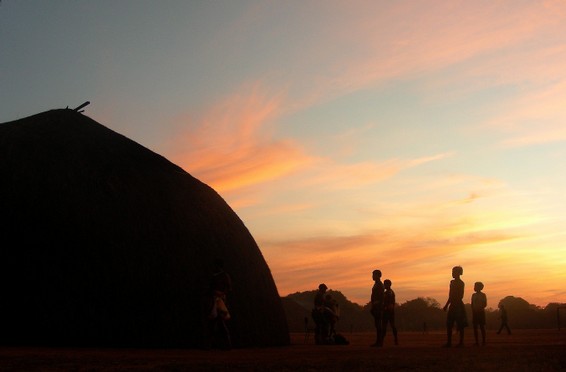 Aldeias do Xingu lutam contra construção de Belo Monte (foto Pedro Biondi/ABr)