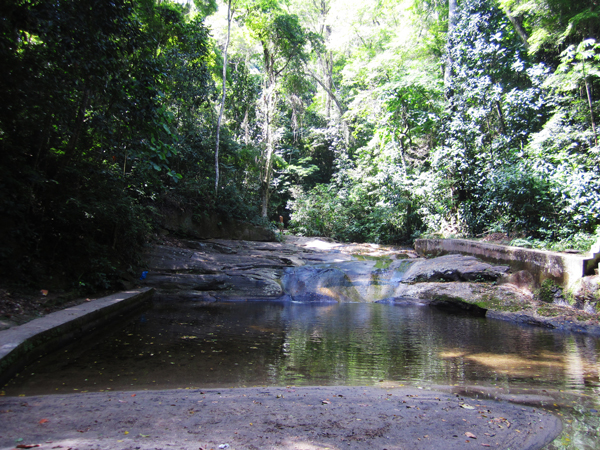 O assoreamento na Represa dos Ciganos evidencia o descaso. Foto: Duda Menegassi