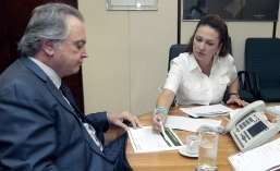 Katia Abreu e ministro Wagner Rossi (foto: Agência CNA)