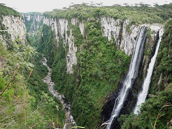 Parque Nacional de Aparados da Serra (foto) e Parque Nacional da Serra Geral: ICMBio promete 10.723 hectares de terra regularizados até 2012 Crédito: divulgação ICMBio