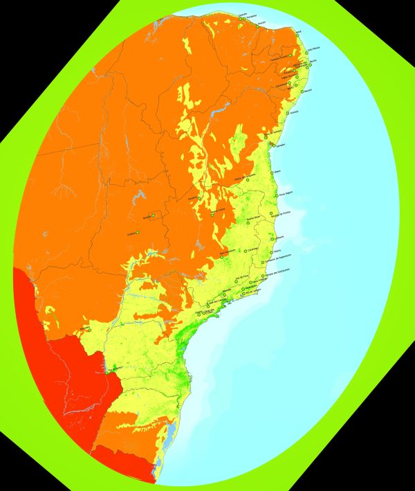 Clique para ver as cidades visitadas pela caravana da SOS Mata Atlântica)