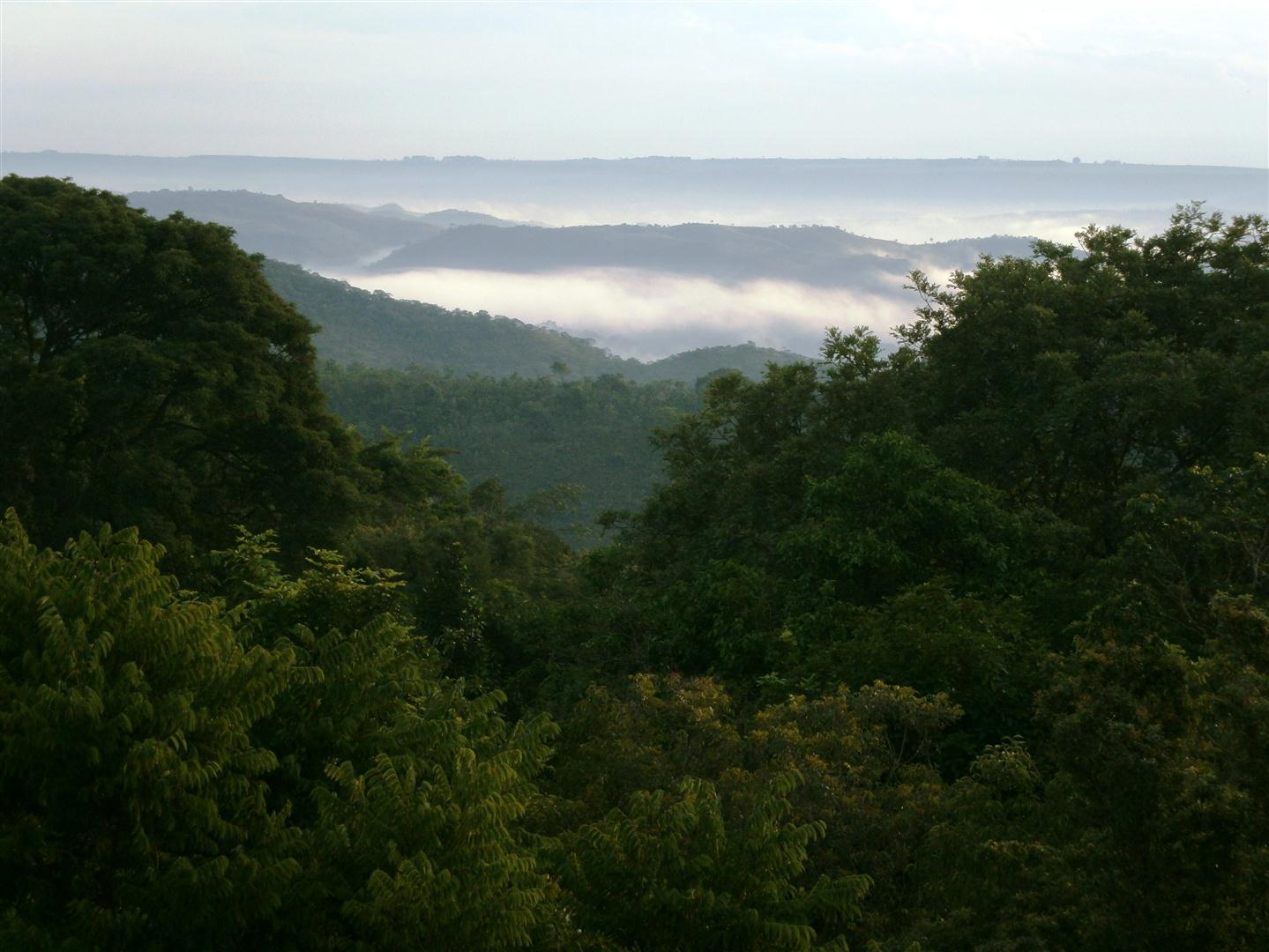 Do ponto mais alto, o sobe e desce das montanhas.