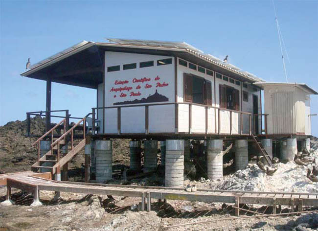Posto avançado: estação de pesquisa no arquipélago