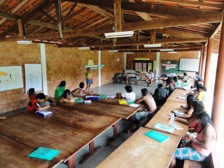 Em Carolina, seis povos da família linguística Timbira foram reunidos para curso (fotos: Nathalia Clark)