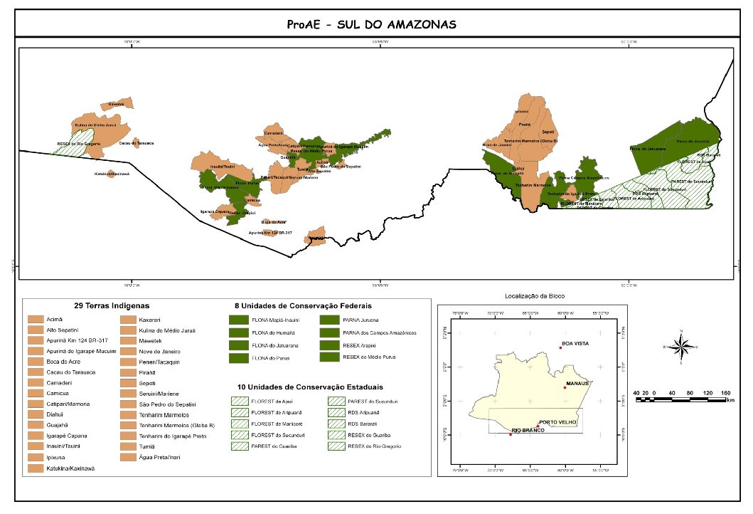 Mapa com todas as áreas monitoradas. Clique para ampliar (fonte: SIPAM)