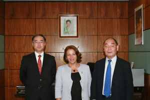 Ex-ministra da Pesca Ideli Salvati chegou a receber dirigentes  da Japan Tuna, em missão de reconhecimento em um país aberto aos  negócios