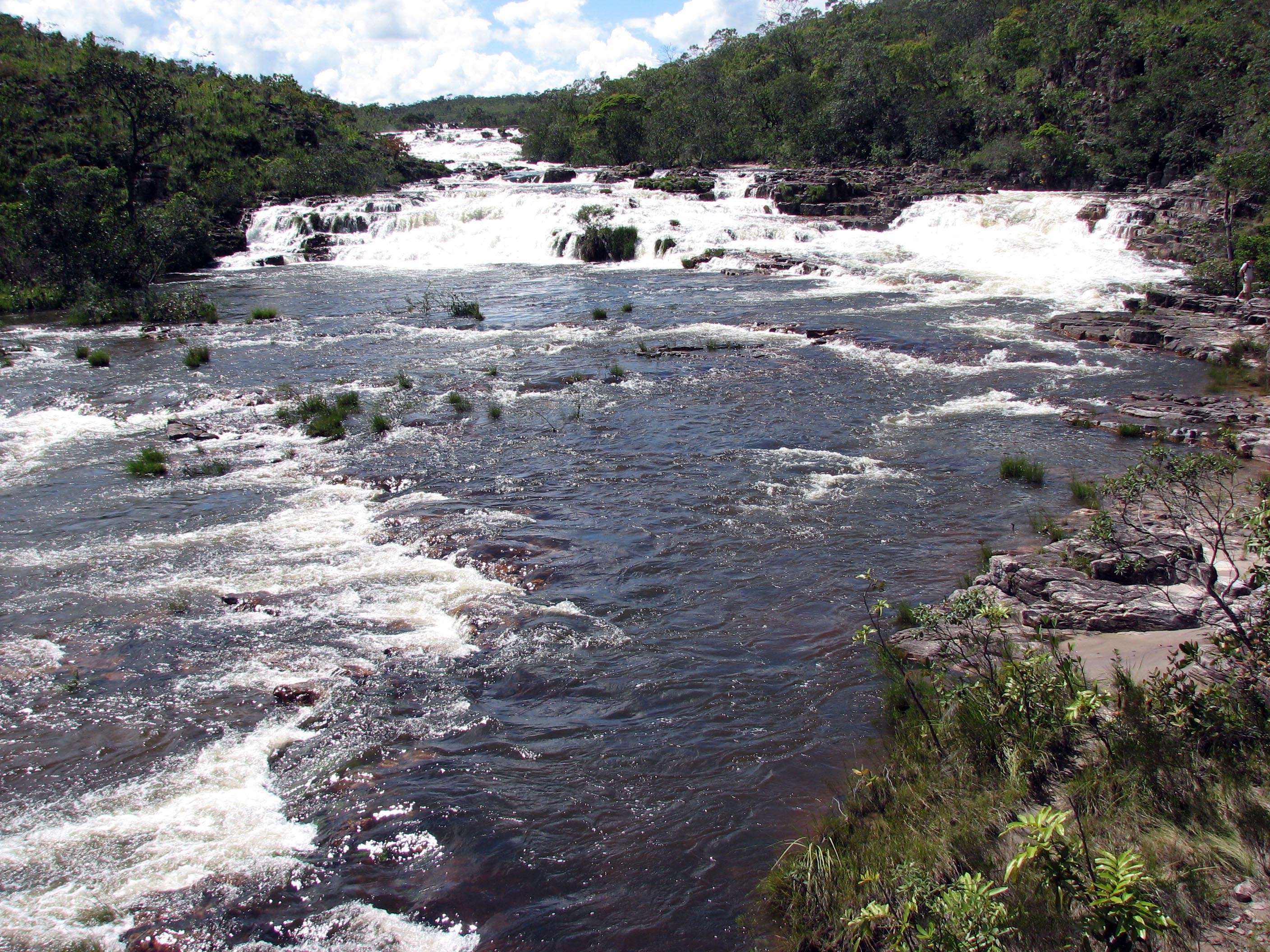 Rio dos Couros, em Goiás. foto: Aldem Bourscheit