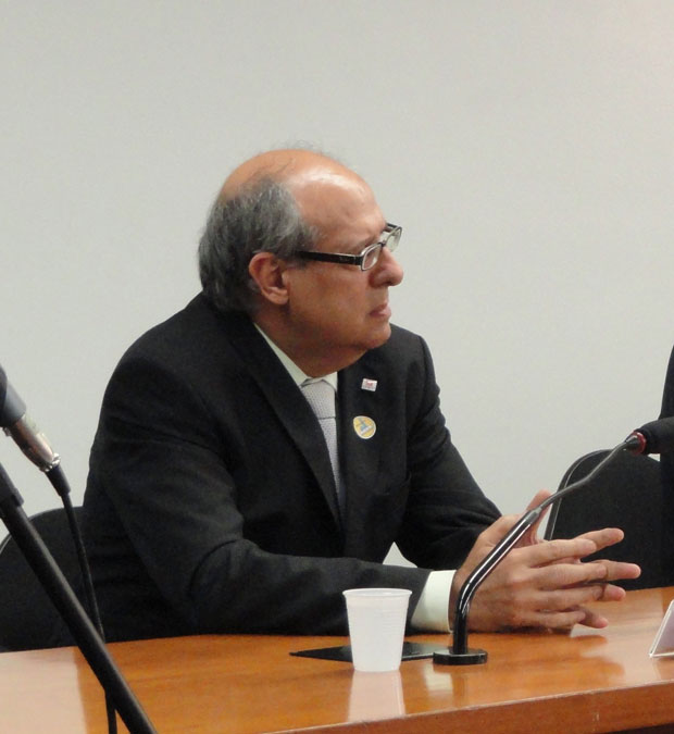 O presidente da Comissão da Nacional de Energia Nuclear, Odair Dias Gonçalves. Foto: Nathália Clark