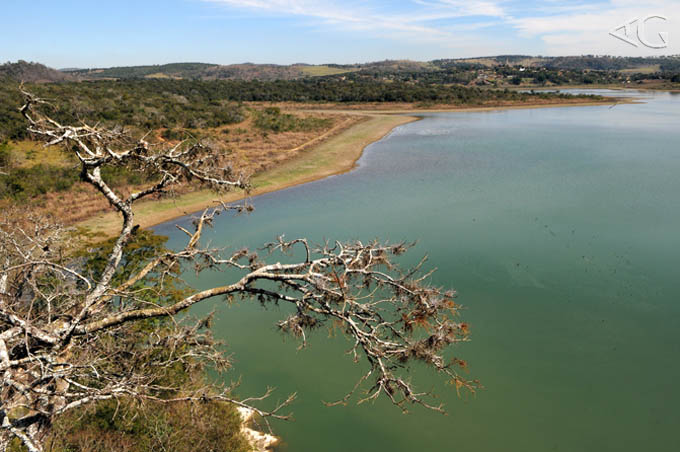 A Lagoa do Sumidouro na época da chuvas pode chegar a 15 km de perímetro