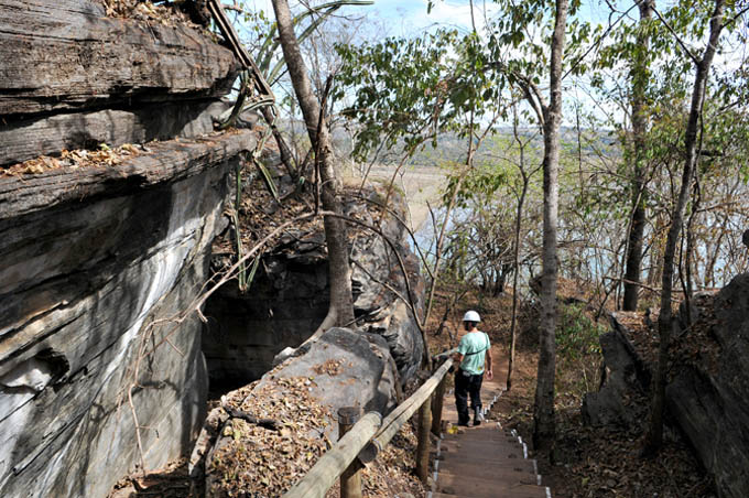 As trilhas interpretativas encontradas no Parque estão atualmente estruturadas para visitação