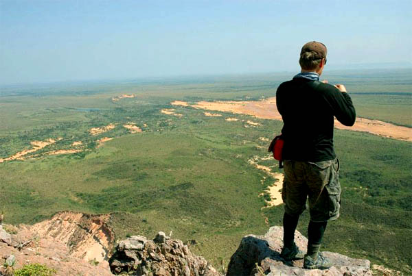 Vista do mirante na Serra do Espírito Santo, no Jalapão. (Foto: Divulgação)