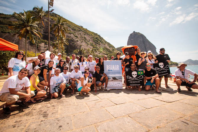 Equipe do REAMAR: a força do coletivo está na variedade das instituições participantes. (Foto: Marcio Isensee)