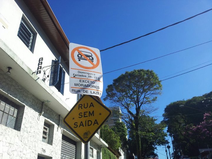 Rua de lazer, iniciativa que recebeu elogios do ITDP. Foto: DS