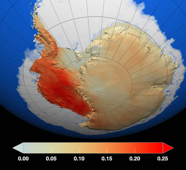 Imagem: Observatório da Terra/Nasa