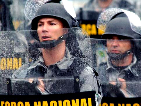 Força Nacional ficará pelo menos 90 dias em Belo Monte. Foto: Fabio Pozzebom/ABr