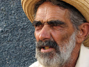 Produtor Lázaro dos Santos, de Vazante. (Foto: Aldem Bourscheit)